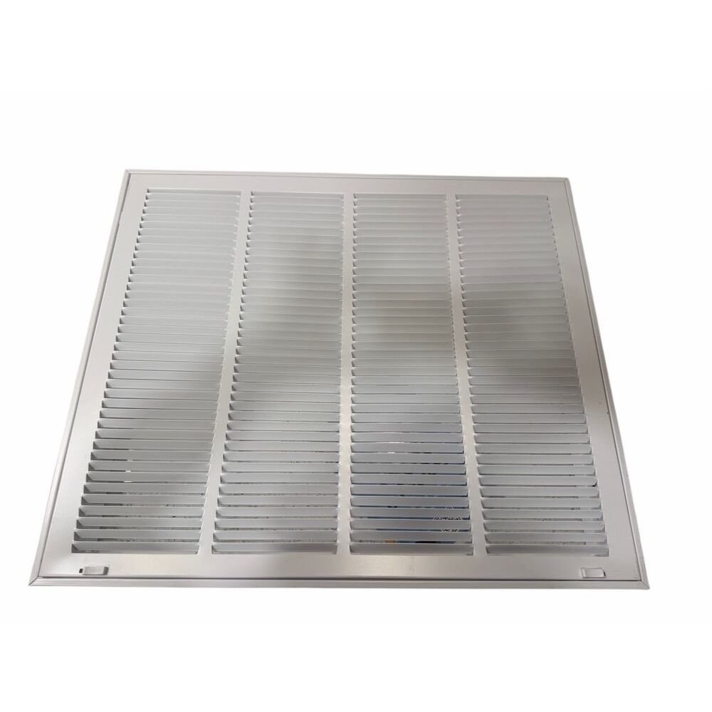 HVAC Return Air Vent Grille Adjustable Louvers- interior 20x24